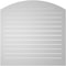 Ekena Millwork Arch Top Surface Mount PVC Gable Vent: Non-Functional, w/2"W x 1-1/2"P Brickmould Frame, 38"W x 42"H GVPAR38X4202SN - alternate 4